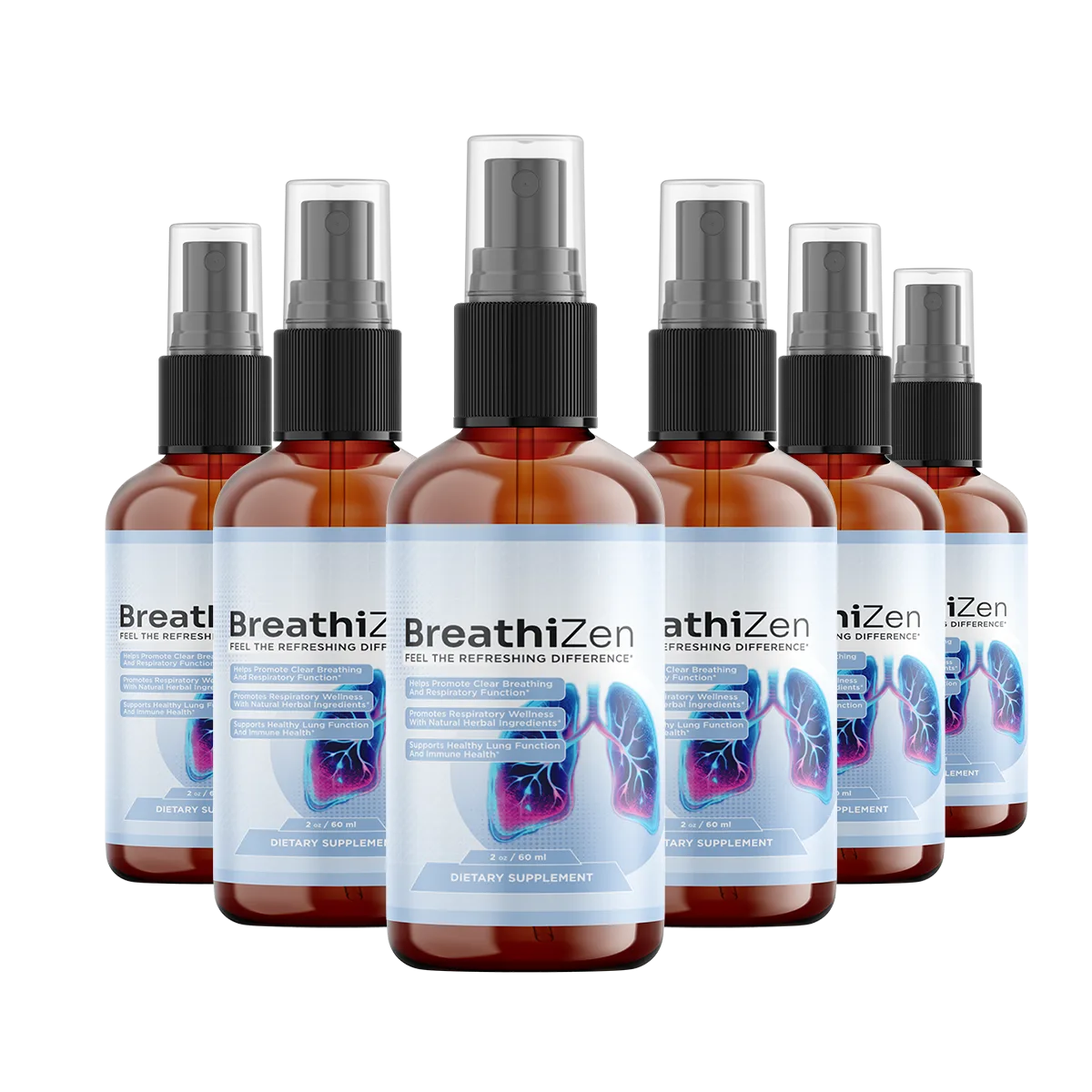 BreathiZen 6 Bottles